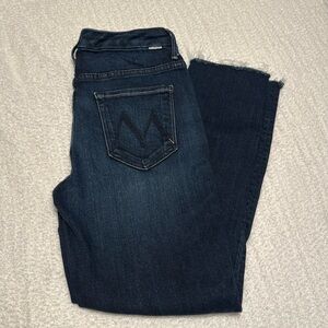 MOTHER High Waisted Looker Ankle Fray size 29; excellent condition.